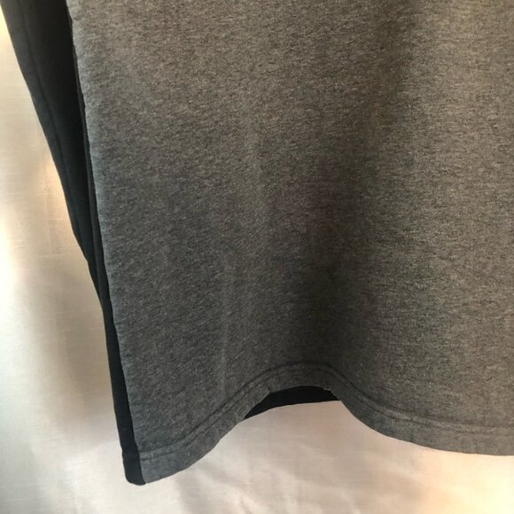 Roots Athletics 1/4 Zip Sweatshirt Mens XLg  Heathered Grey with Black Trim - Picture 5 of 10